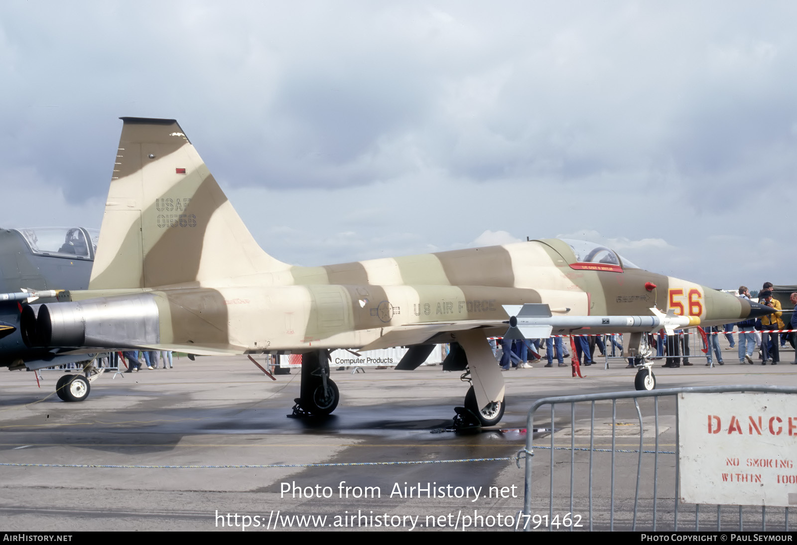 Aircraft Photo of 74-1556 / 01556 | Northrop F-5E Tiger II | USA - Air Force | AirHistory.net #791462