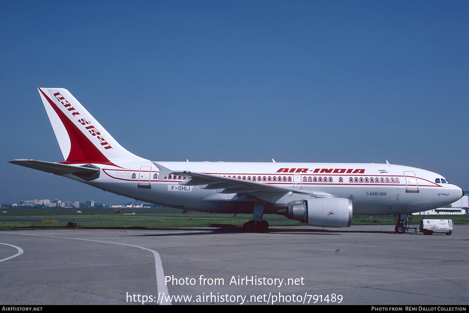 Aircraft Photo of F-OHLI | Airbus A310-304 | Air India | AirHistory.net #791489