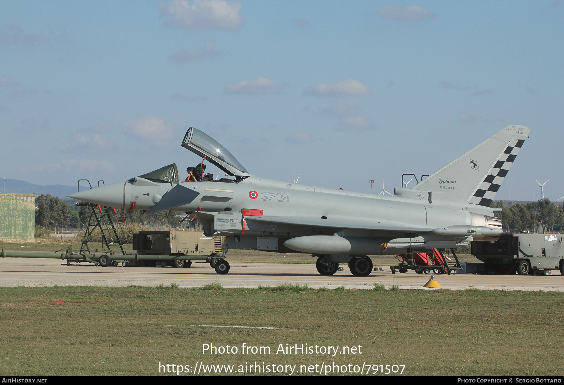 Aircraft Photo of MM7348 | Eurofighter F-2000A Typhoon | Italy - Air Force | AirHistory.net #791507