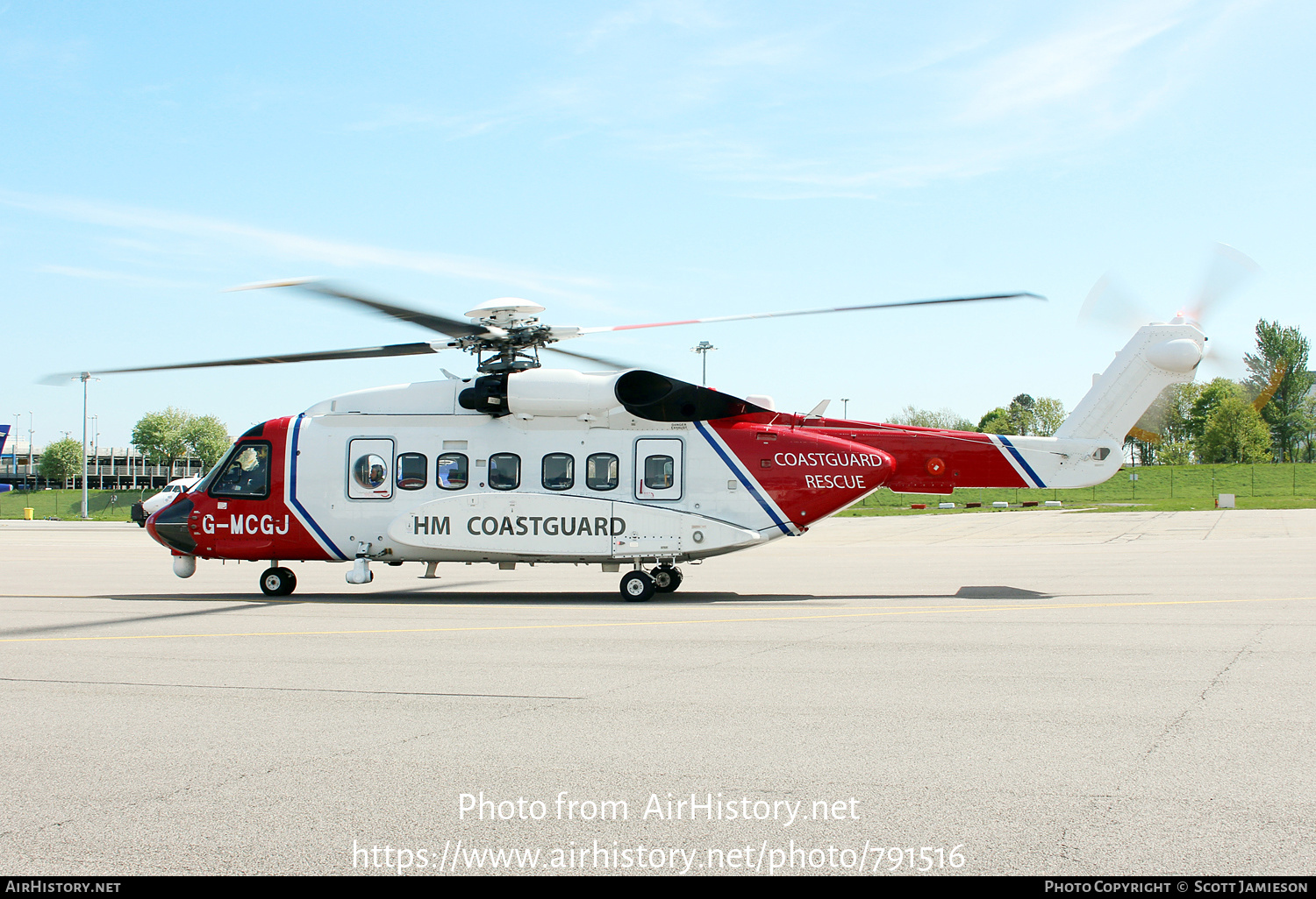 Aircraft Photo of G-MCGJ | Sikorsky S-92A | HM Coastguard | AirHistory.net #791516