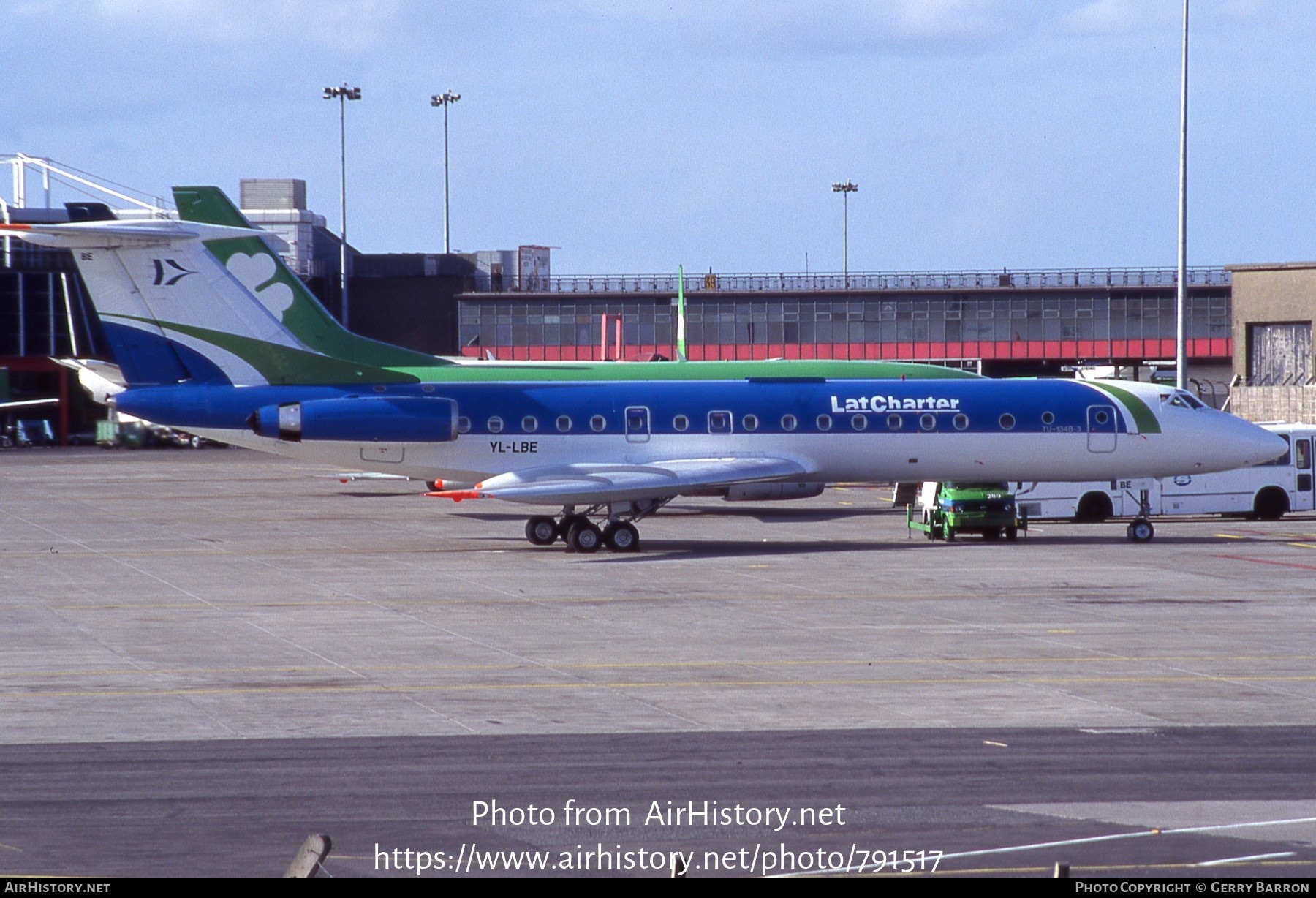 Aircraft Photo of YL-LBE | Tupolev Tu-134B-3 | LatCharter Airlines | AirHistory.net #791517