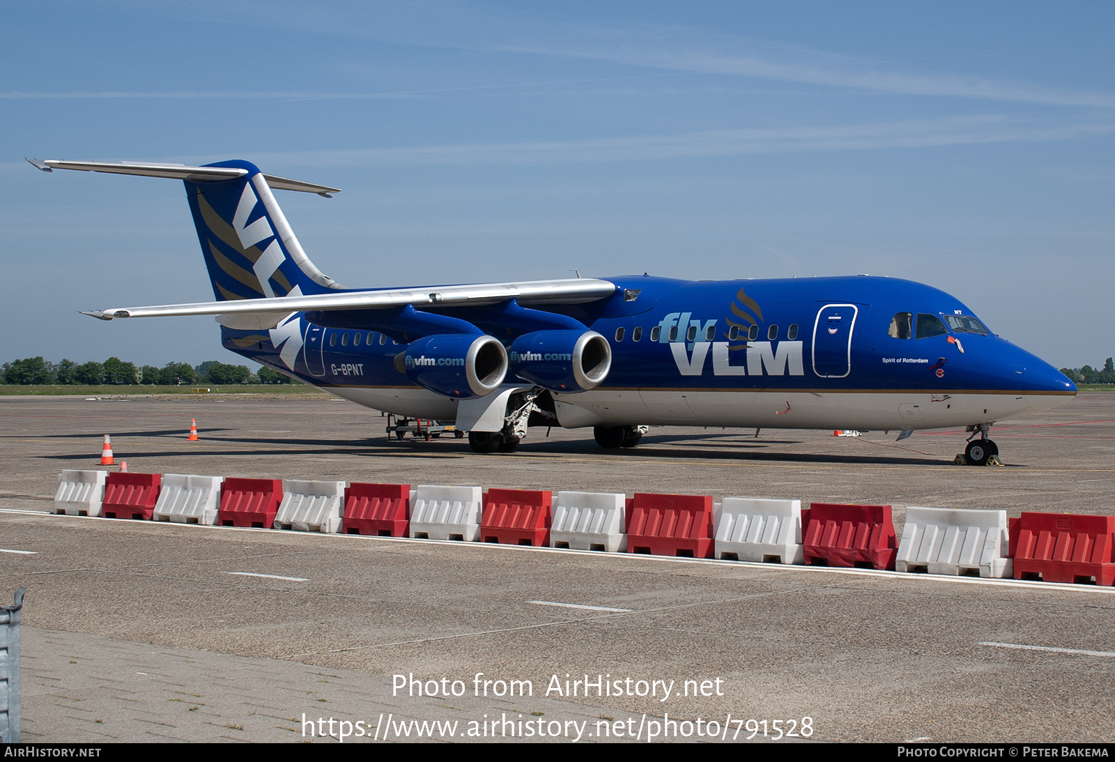 Aircraft Photo of G-BPNT | British Aerospace BAe-146-300 | VLM Airlines | AirHistory.net #791528