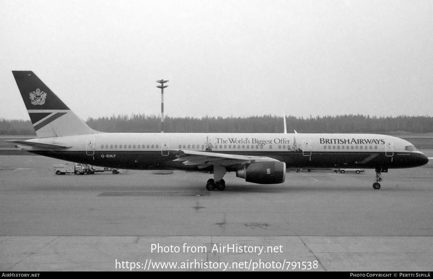 Aircraft Photo of G-BIKF | Boeing 757-236 | British Airways | AirHistory.net #791538