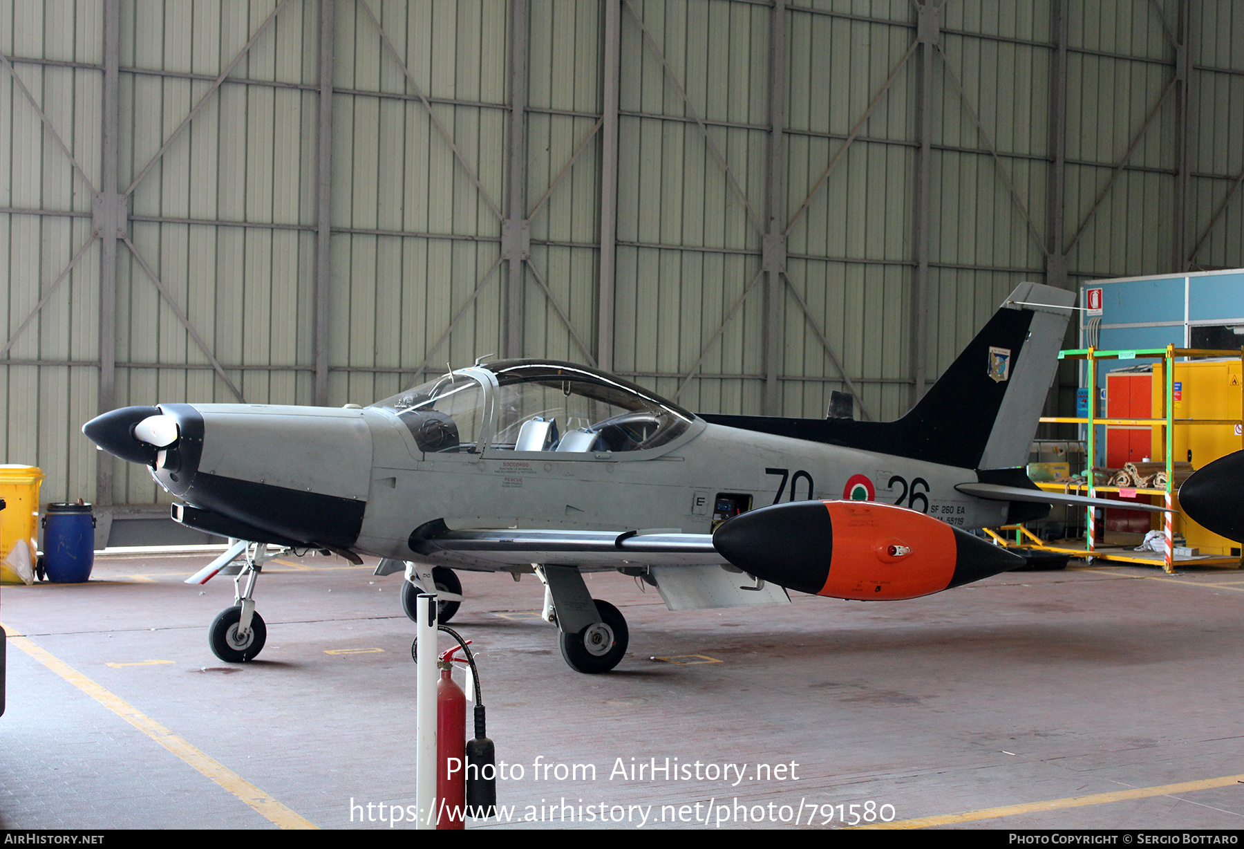 Aircraft Photo of MM55119 | SIAI-Marchetti SF-260EA | Italy - Air Force | AirHistory.net #791580