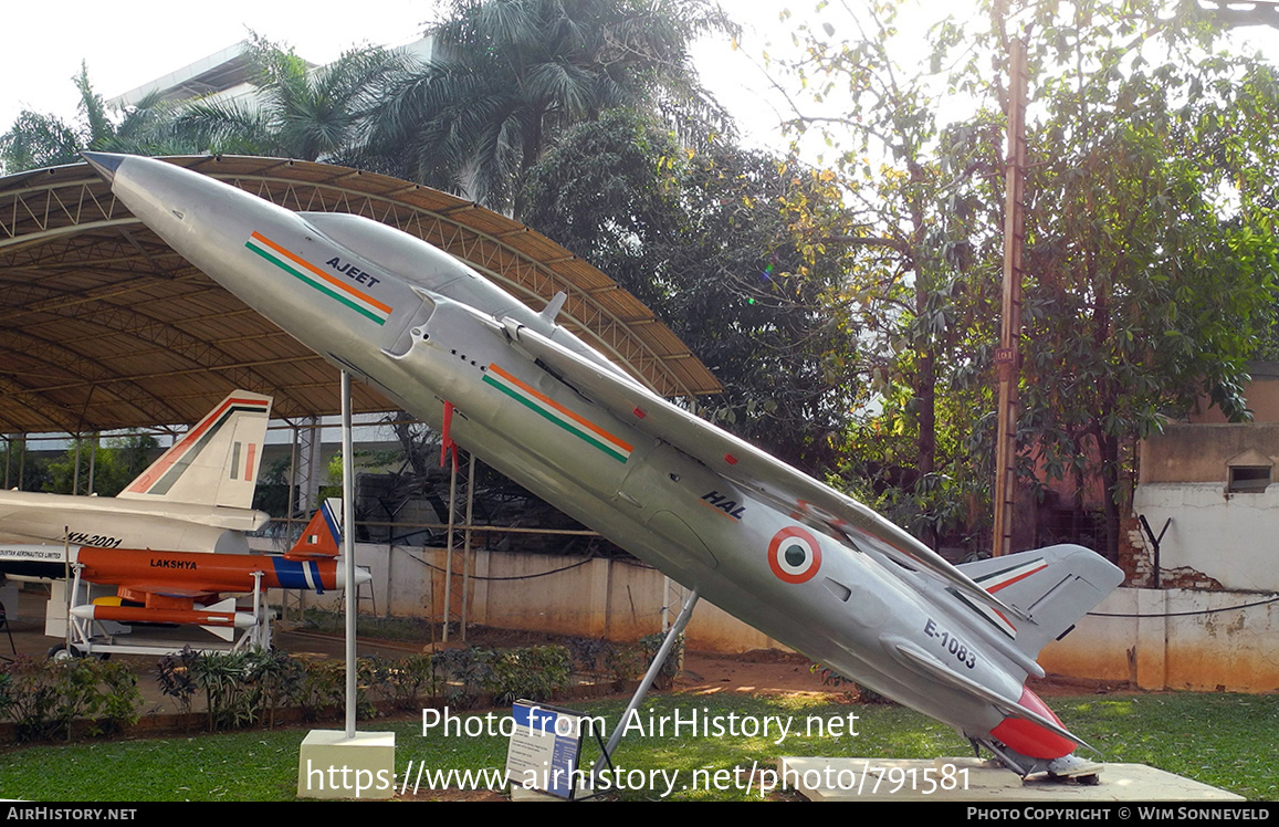 Aircraft Photo of E1083 | Hindustan Ajeet Mk.1 | India - Air Force | AirHistory.net #791581