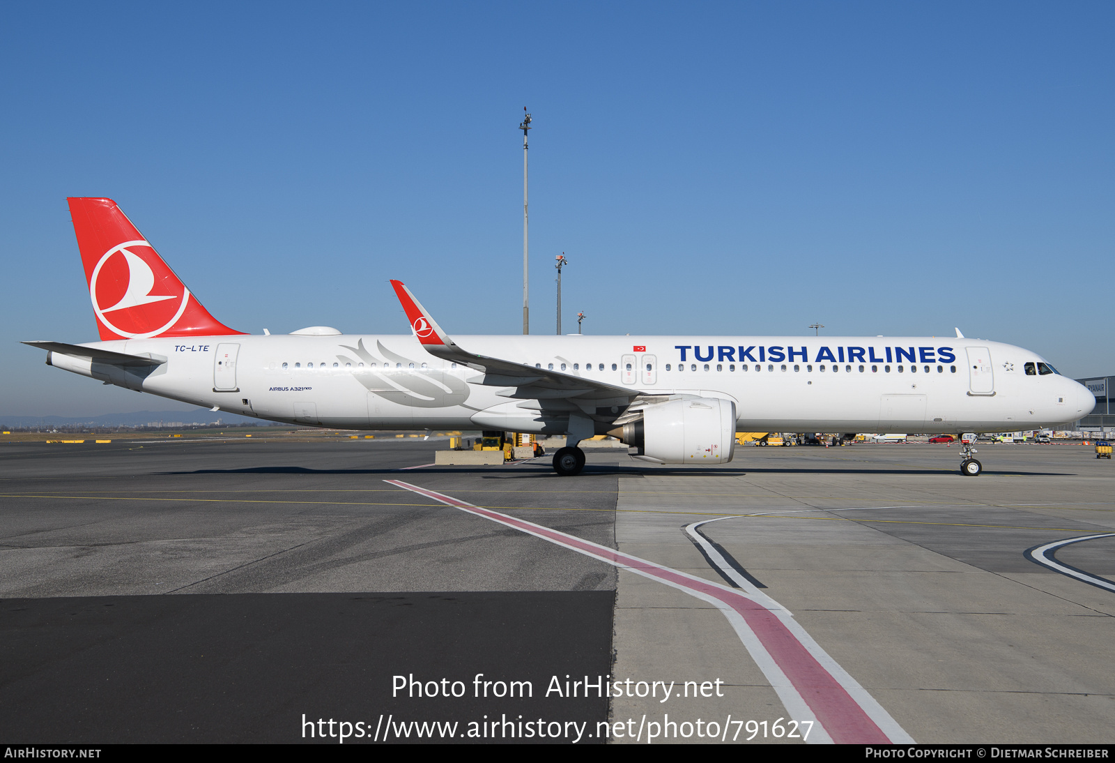 Aircraft Photo of TC-LTE | Airbus A321-271NX | Turkish Airlines | AirHistory.net #791627