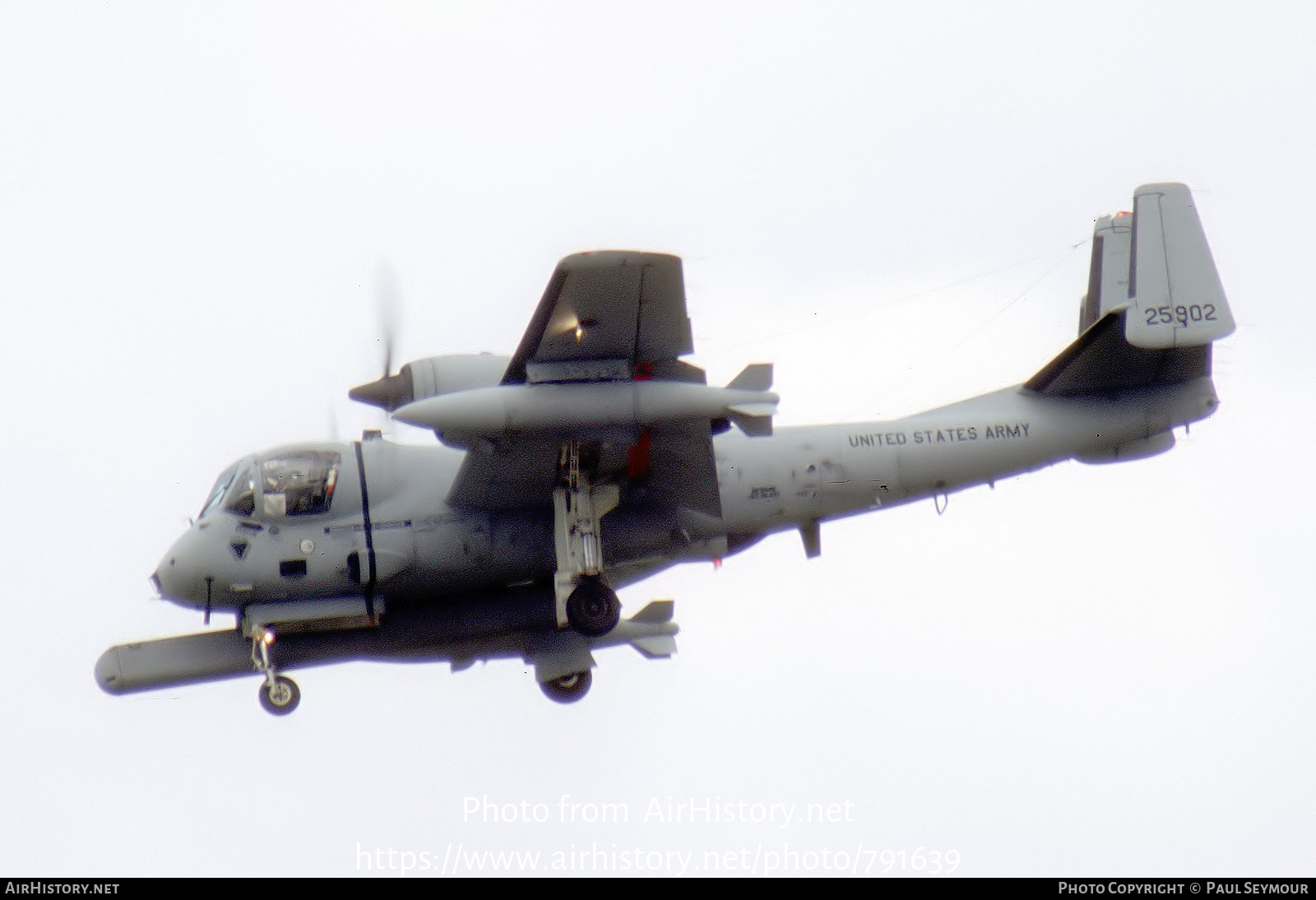 Aircraft Photo of 62-5902 / 25902 | Grumman OV-1D Mohawk | USA - Army | AirHistory.net #791639