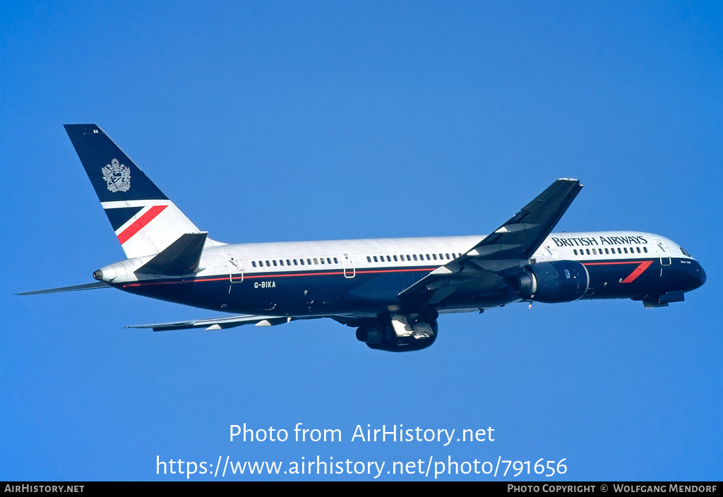 Aircraft Photo of G-BIKA | Boeing 757-236 | British Airways | AirHistory.net #791656