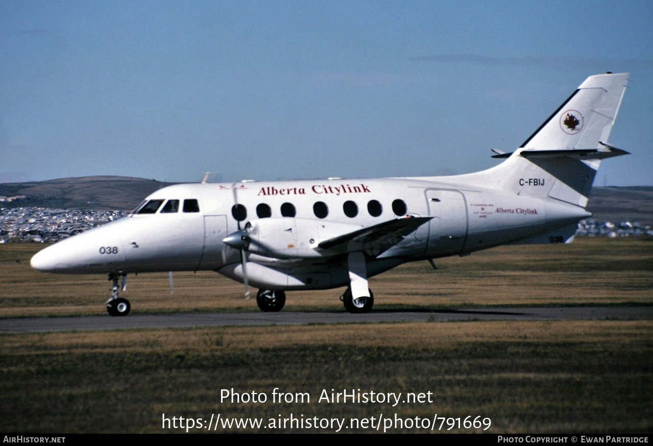 Aircraft Photo of C-FBIJ | British Aerospace BAe-3112 Jetstream 31 | Alberta Citylink | AirHistory.net #791669