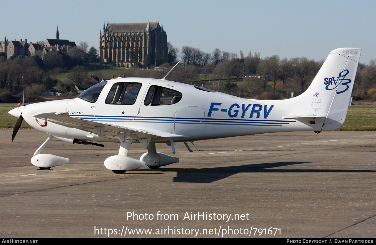 Aircraft Photo of F-GYRV | Cirrus SR-20 G3 | AirHistory.net #791671