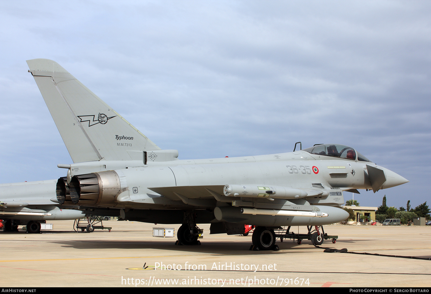 Aircraft Photo of MM7313 | Eurofighter F-2000A Typhoon | Italy - Air Force | AirHistory.net #791674