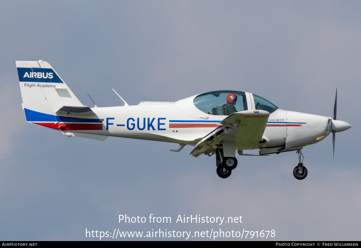 Aircraft Photo of F-GUKE | Grob G-120A-F | Airbus Flight Academy | AirHistory.net #791678