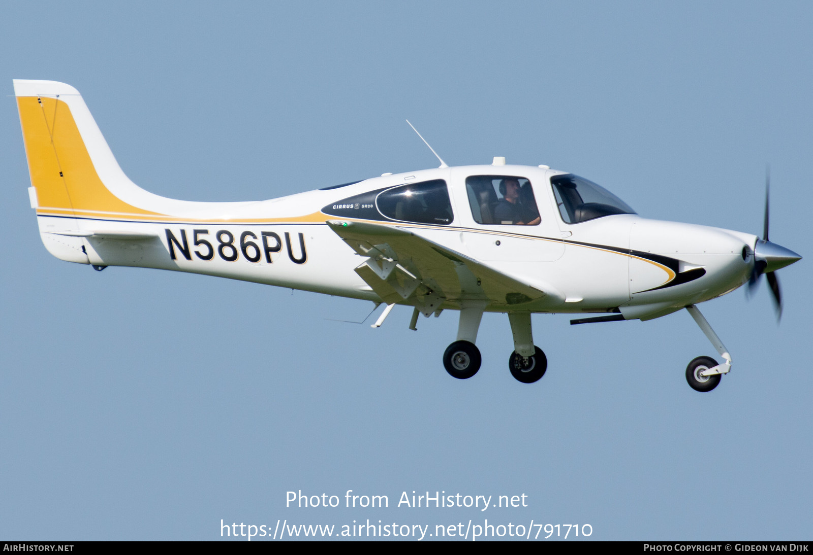 Aircraft Photo of N586PU | Cirrus SR-20 G3-GS | AirHistory.net #791710