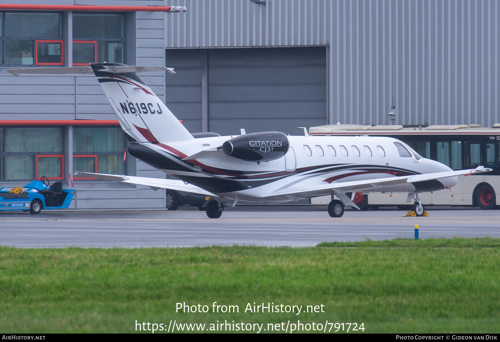 Aircraft Photo of N619CJ | Cessna 525B CitationJet CJ3+ | AirHistory.net #791724