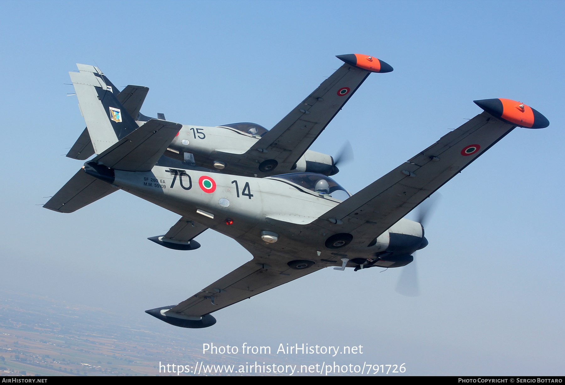 Aircraft Photo of MM55109 | Aermacchi SF-260EA | Italy - Air Force | AirHistory.net #791726