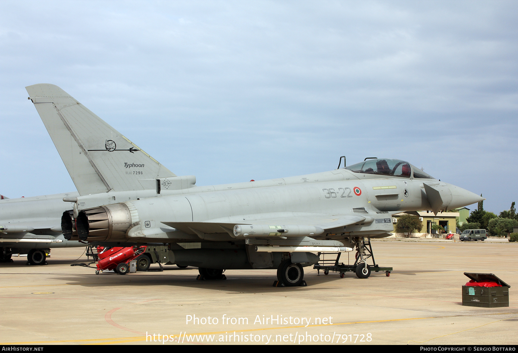 Aircraft Photo of MM7296 | Eurofighter EF-2000 Typhoon S | Italy - Air Force | AirHistory.net #791728