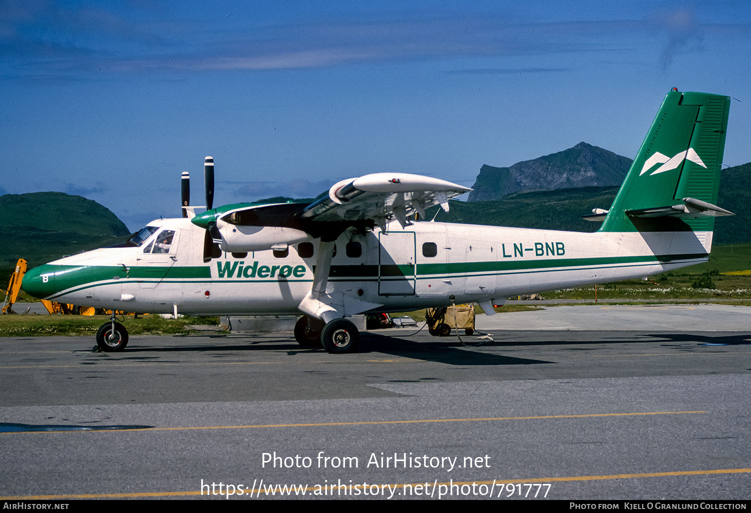 Aircraft Photo of LN-BNB | De Havilland Canada DHC-6-300 Twin Otter | Widerøe | AirHistory.net #791777