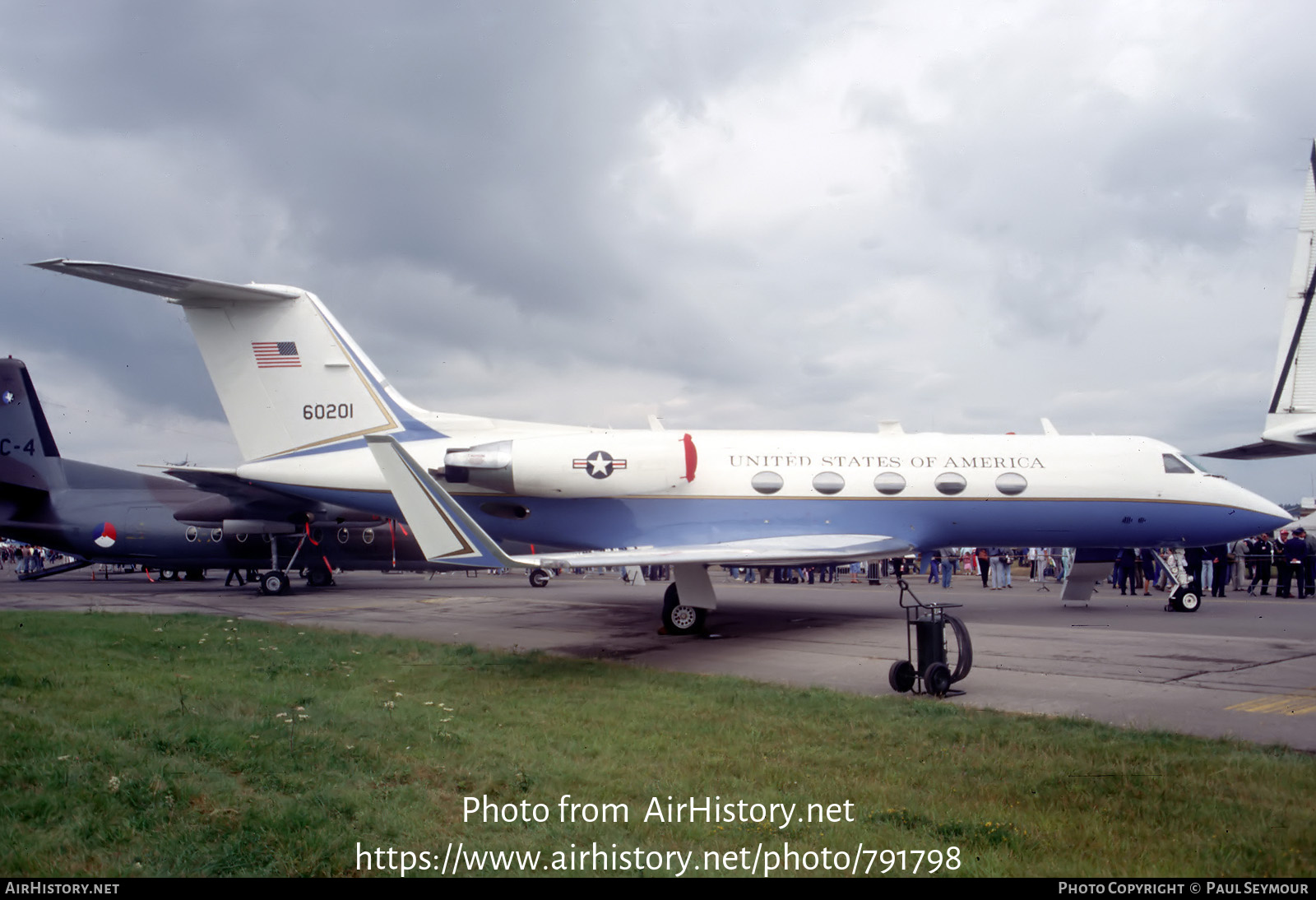 Aircraft Photo of 86-0201 / 60201 | Gulfstream Aerospace C-20B Gulfstream III (G-1159A) | USA - Air Force | AirHistory.net #791798