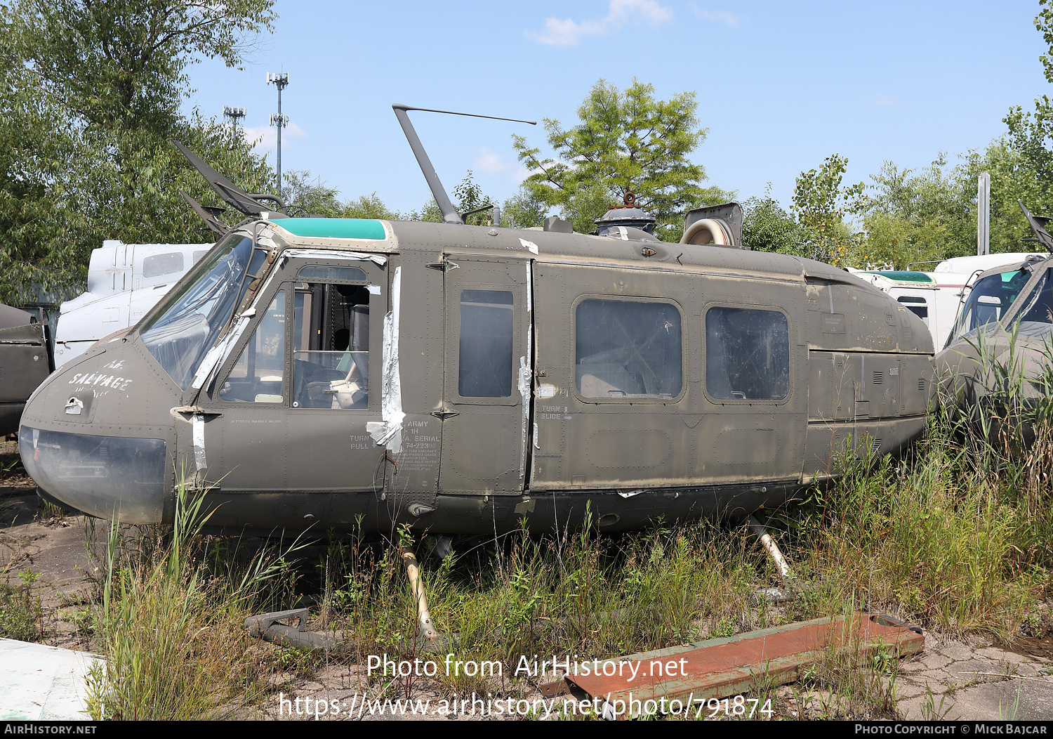 Aircraft Photo of 74-22397 | Bell UH-1H Iroquois | USA - Army | AirHistory.net #791874