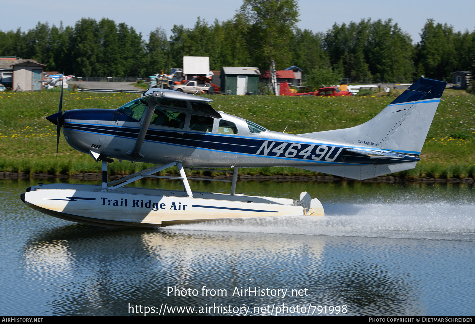 Aircraft Photo of N4649U | Cessna U206G Stationair 6 | Trail Ridge Air | AirHistory.net #791998