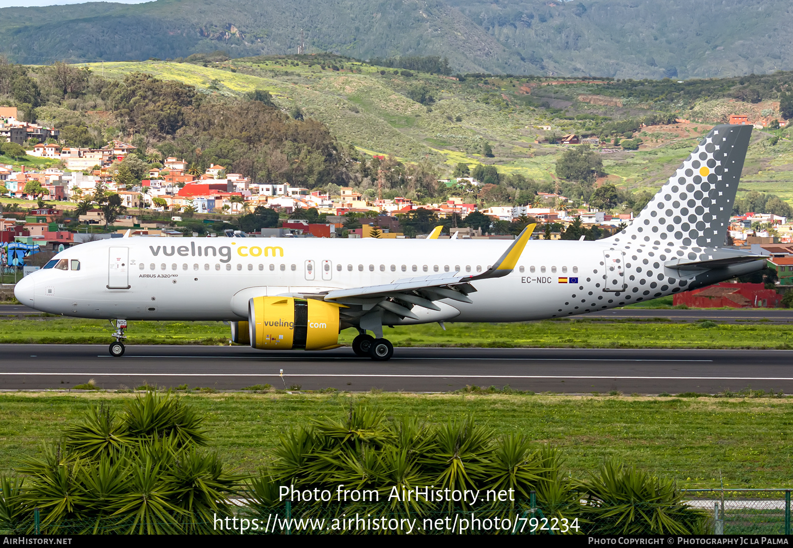 Aircraft Photo of EC-NDC | Airbus A320-271N | Vueling Airlines | AirHistory.net #792234