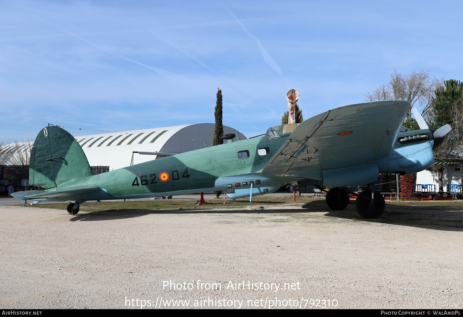 Aircraft Photo of T8B-97 | CASA 2.111 | Spain - Air Force | AirHistory.net #792310