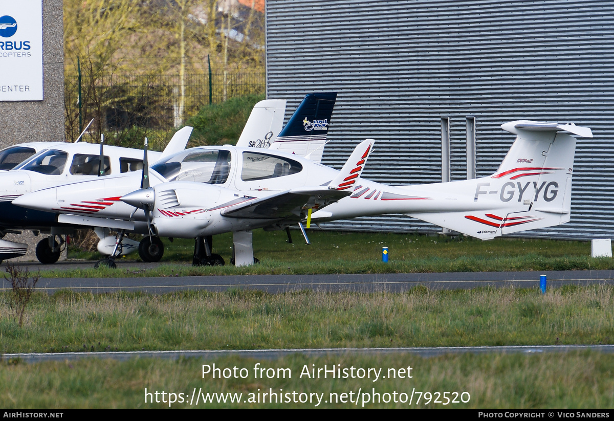 Aircraft Photo of F-GYYG | Diamond DA42 Twin Star | AirHistory.net #792520