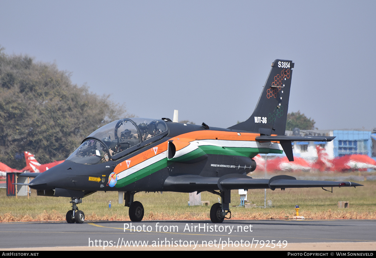 Aircraft Photo of S3854 | Hindustan HJT-36 Yashas | India - Air Force | AirHistory.net #792549