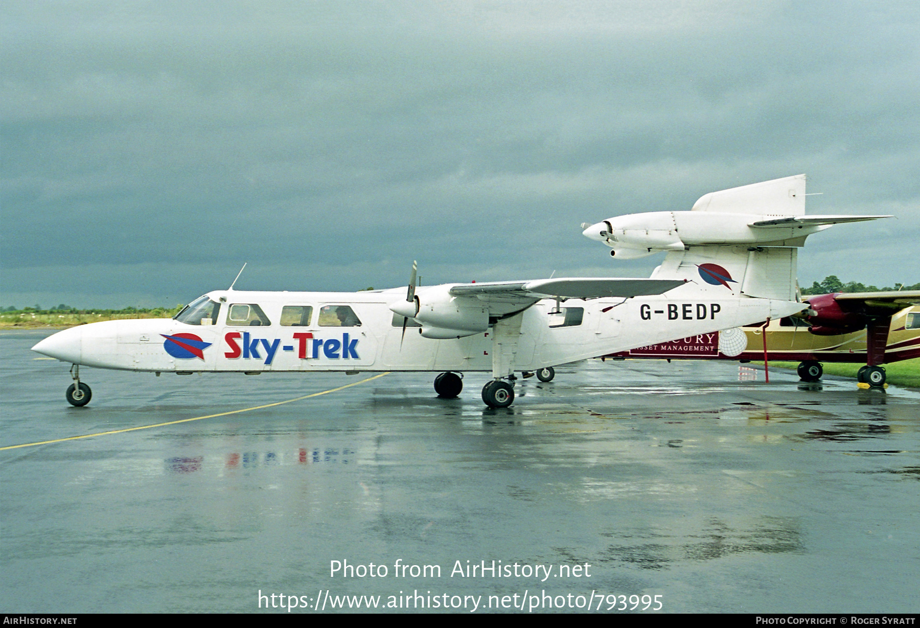 Aircraft Photo of G-BEDP | Britten-Norman BN-2A Mk.3-2 Trislander | Sky-Trek Airlines | AirHistory.net #793995