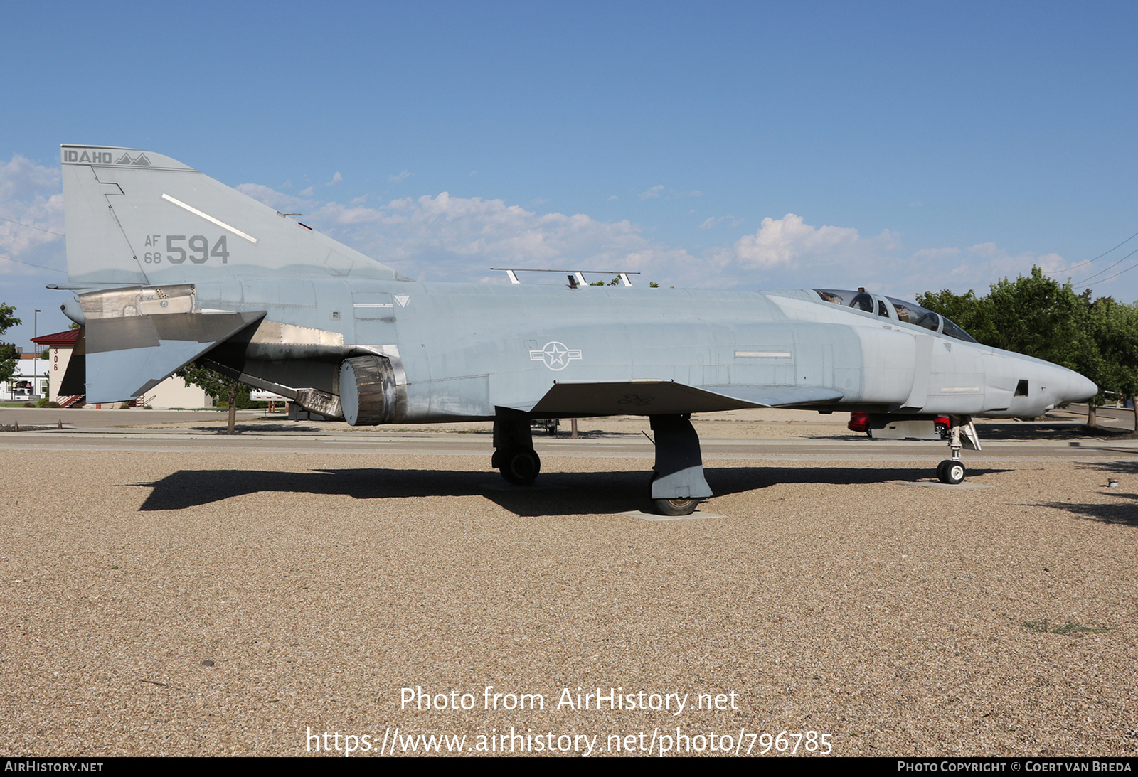 Aircraft Photo of 68-0594 / AF68-594 | McDonnell Douglas RF-4C Phantom II | USA - Air Force | AirHistory.net #796785