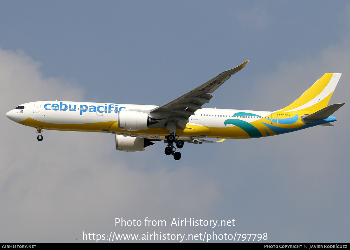 Aircraft Photo of RP-C3909 | Airbus A330-941N | Cebu Pacific Air | AirHistory.net #797798