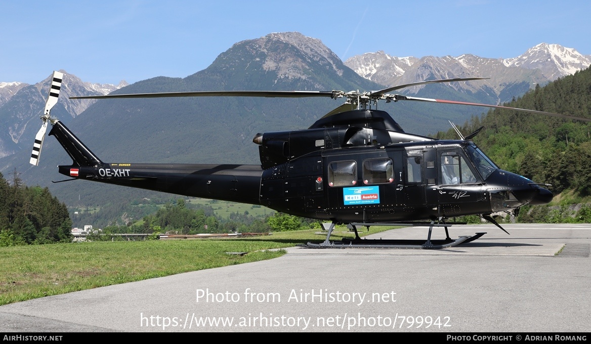 Aircraft Photo of OE-XHT | Bell 412 | Heli Austria | AirHistory.net #799942
