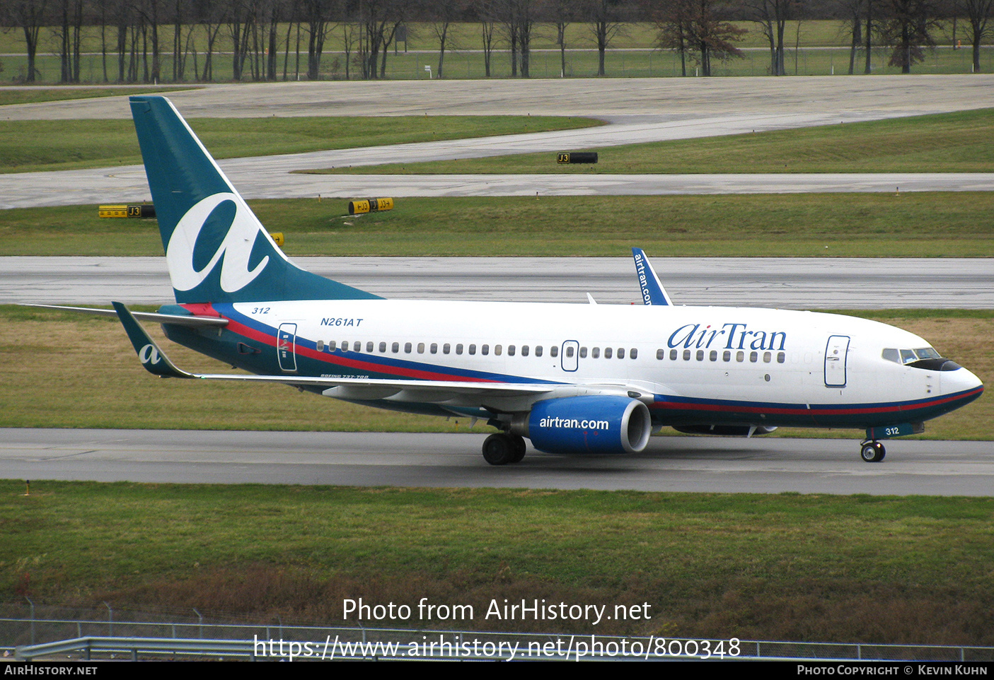 Aircraft Photo of N261AT | Boeing 737-76N | AirTran | AirHistory.net #800348