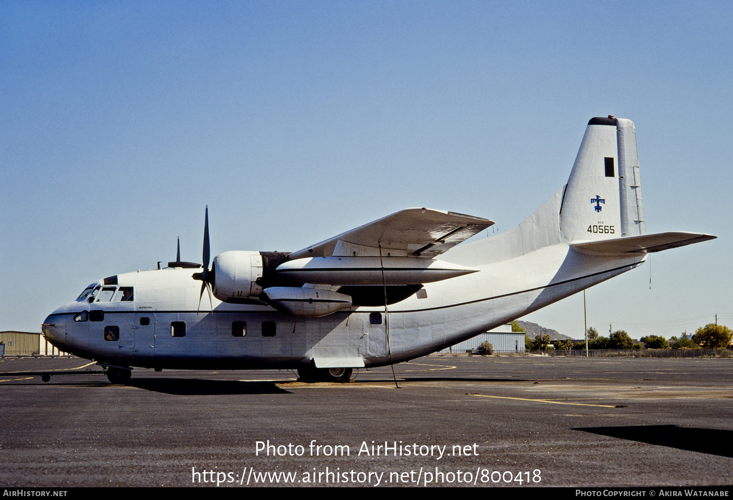Aircraft Photo of N123K / 40565 | Fairchild C-123K Provider | Thunderbird Aviation | AirHistory.net #800418