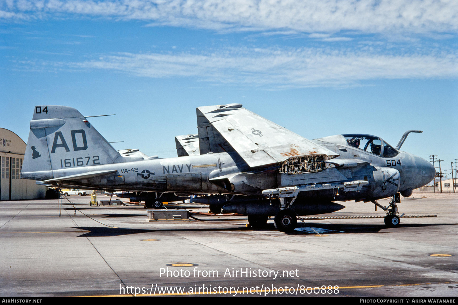 Aircraft Photo of 161672 | Grumman A-6E Intruder | USA - Navy | AirHistory.net #800888