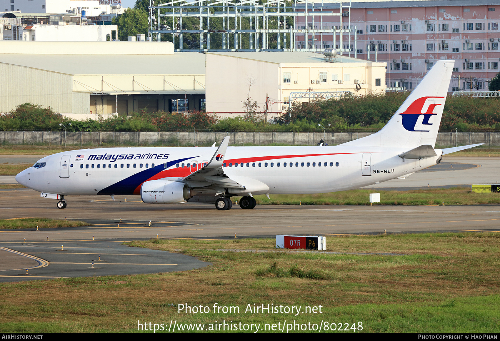 Aircraft Photo of 9M-MLU | Boeing 737-8H6 | Malaysia Airlines | AirHistory.net #802248